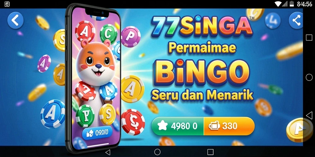 Tampilan gameplay seru dan interaktif dari 77SINGA.