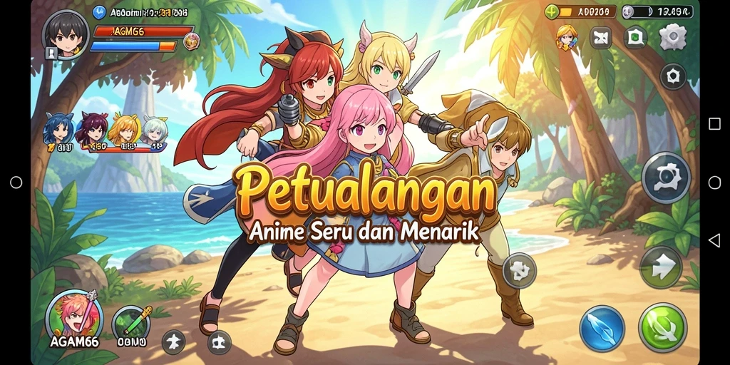 Tampilan gameplay AGAM66 yang mendebarkan dan penuh aksi.