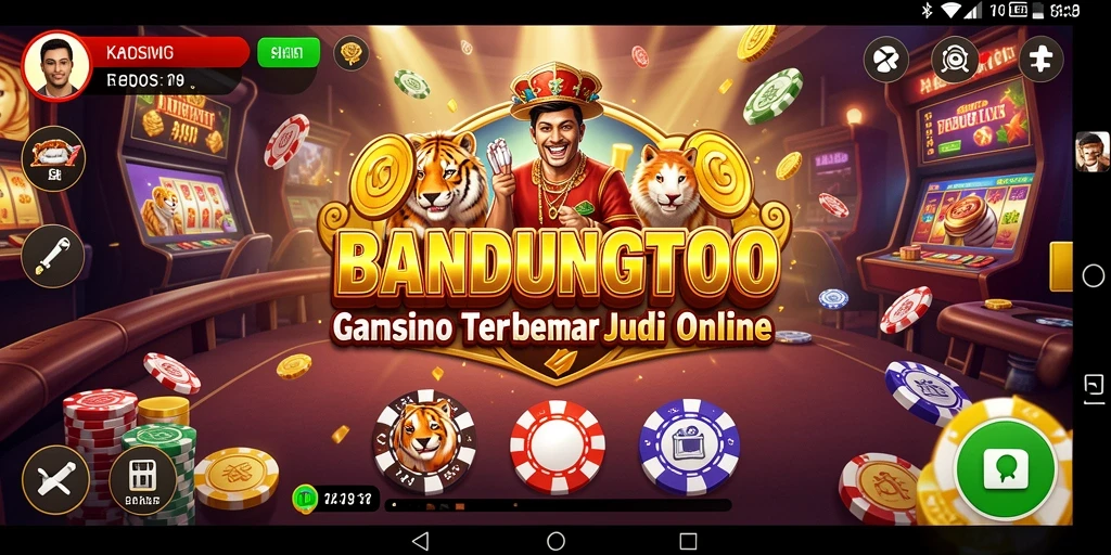 Tampilan menarik dari gameplay Kasino di BANDUNGTOTO.