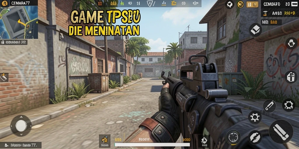 Tampilan menakjubkan dari gameplay CEMARA77 yang seru.