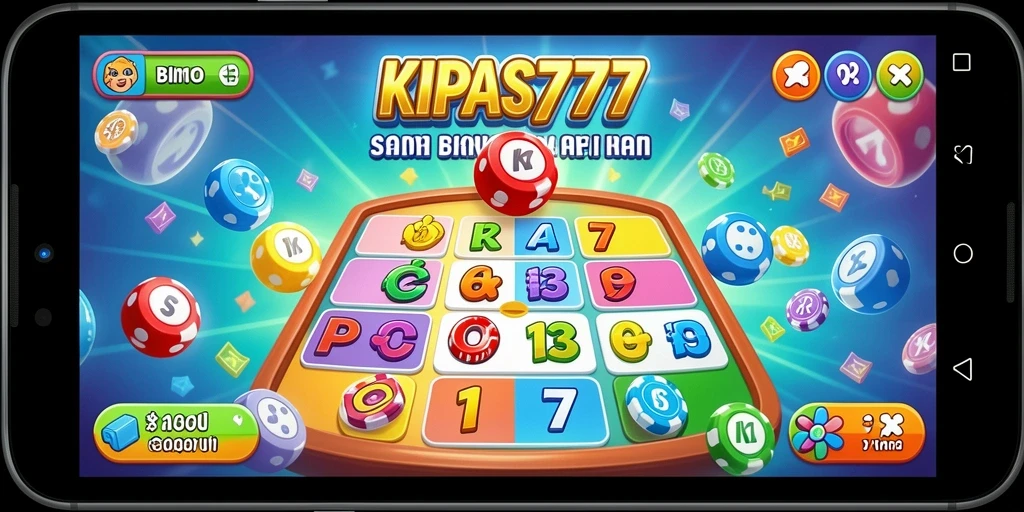 Tampilan menarik dan seru dari gameplay Bingo KIPAS777.
