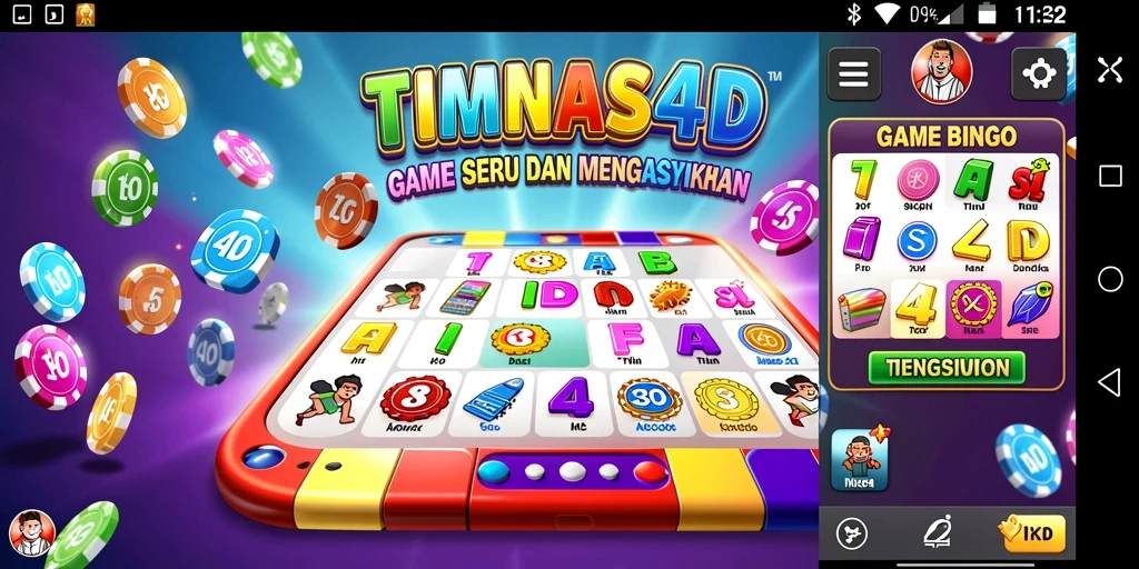 Tangkapan layar utama TIMNAS4D menampilkan pengalaman bermain Bingo yang seru.